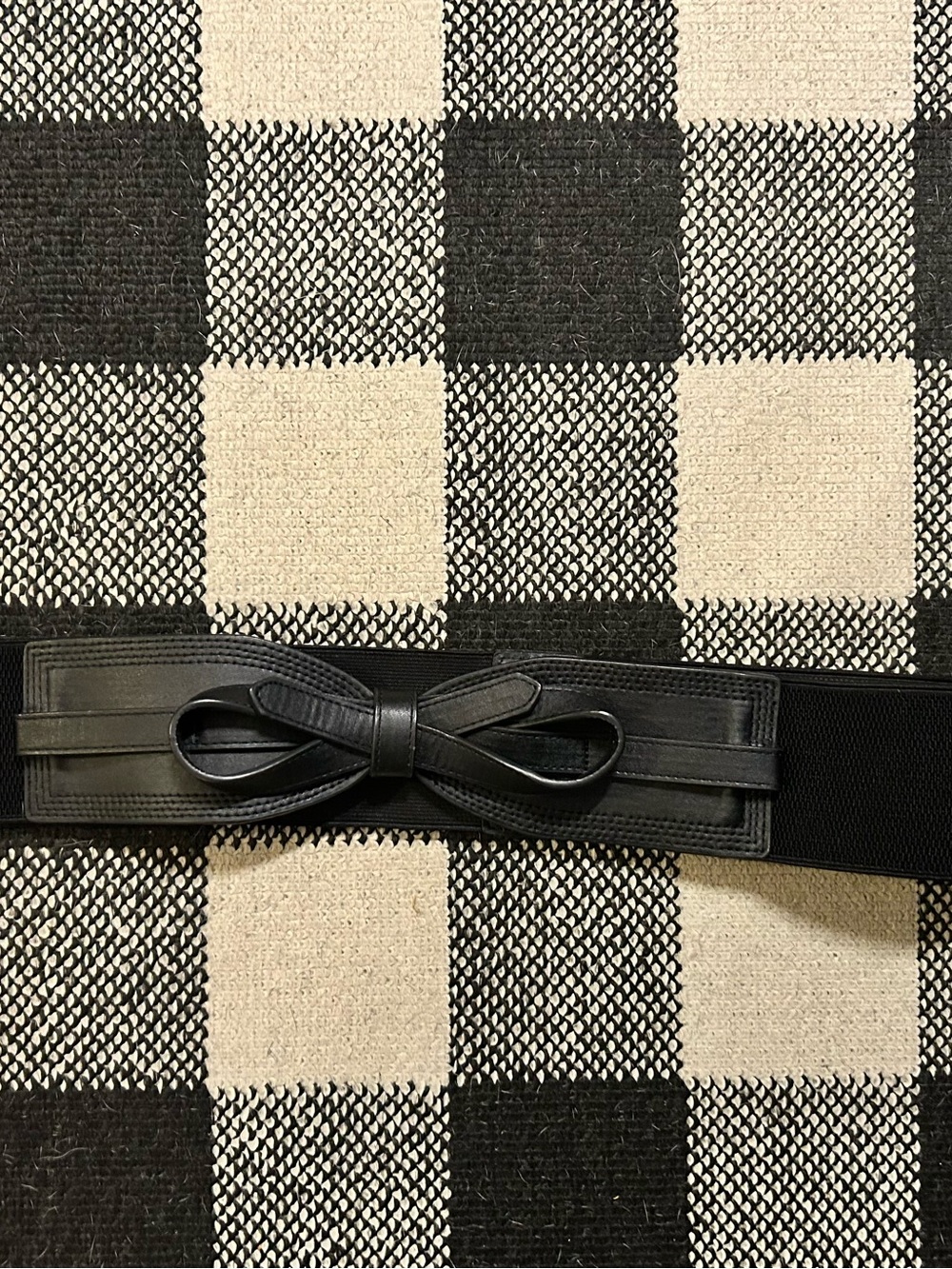 Torrid Black Snap Bow Waist Belt